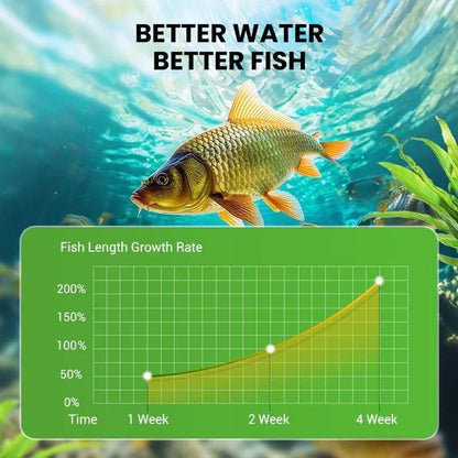 Turbid Water Purifier Powder - Clears Water & Keeps Fish Healthy