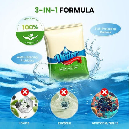 Turbid Water Purifier Powder - Clears Water & Keeps Fish Healthy